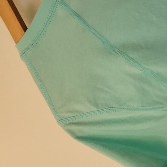 NWT Zella Flex Fit Ruched Workout Blue szXL short sleeve cotton spandex v neck - Picture 7 of 16